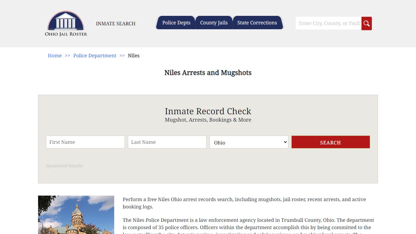 Niles Arrests and Mugshots | Jail Roster Search